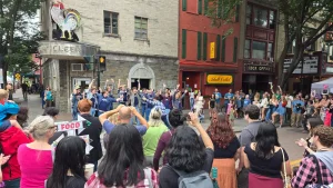 Apple Harvest Festival in Downtown Ithaca.